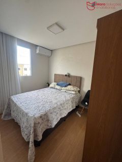 Apartamento 2 Quartos Porteira Fechada no Parque Solar dos Coqueiros | 48 m² | Norte/Sul | Totalmente Mobiliado