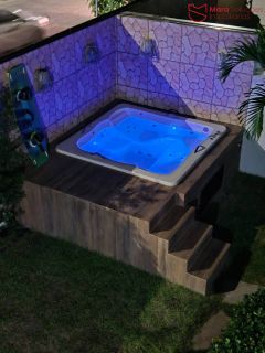 Casa Mobiliada com 5 Quartos para Locação no Condomínio Flor de Lis | Miragem | Energia Solar | Jacuzzi