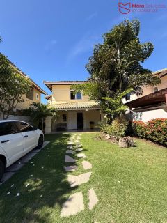 Casa Mobiliada com 5 Quartos para Locação no Condomínio Flor de Lis | Miragem | Energia Solar | Jacuzzi