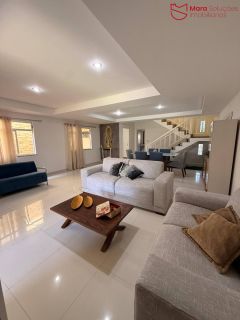 Casa Mobiliada com 5 Quartos para Locação no Condomínio Flor de Lis | Miragem | Energia Solar | Jacuzzi