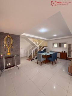 Casa Mobiliada com 5 Quartos para Locação no Condomínio Flor de Lis | Miragem | Energia Solar | Jacuzzi