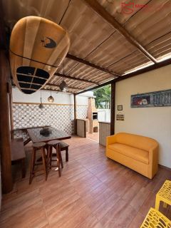 Casa Mobiliada com 5 Quartos para Locação no Condomínio Flor de Lis | Miragem | Energia Solar | Jacuzzi