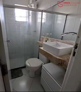 Apartamento 2 Quartos com Varanda à Venda no Condomínio Moradas do Litoral | 55 m² | Nascente | Abrantes