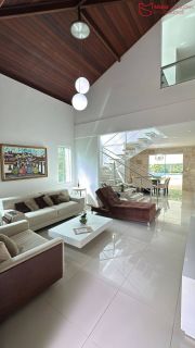 Casa para Locação no Alphaville Litoral Norte 1 | 4 Quartos | Piscina | 285 m²