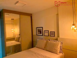 Apartamento Mobiliado para Locação no Salvador Prime | 1 Suíte + Quarto Extra | Caminho das Árvores