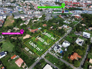 Terreno com 1.800 m² | R$1.000.000,00 | Estrada do Coco
