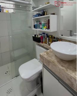 Apartamento 2 Quartos à Venda no Condomínio Parque Solar do Atlântico | 45 m² | Nascente | Lauro de Freitas