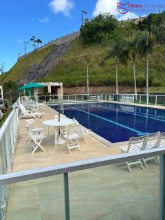 Apartamento 2/4 em condomínio com infraestrutura completa, a apenas 5 minutos do Parque Shopping Bahia.
