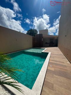 Casa Duplex com 4 Quartos em Condomínio Fechado no Recreio Ipitanga | 102 m² | A 800 m da Estrada do Coco