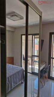 Studio Totalmente Mobiliado para Locação no Smart Convenções | 22 m² | Nascente | Condomínio e IPTU Inclusos