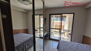 Studio Totalmente Mobiliado para Locação no Smart Convenções | 22 m² | Nascente | Condomínio e IPTU Inclusos