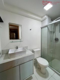 Apartamento para locação no Condomínio Torres do Atlântico, totalmente planejado, decorado e mobiliado.