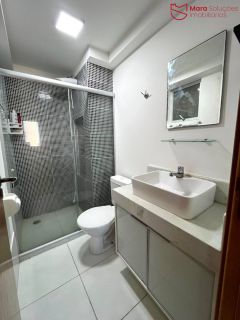 Apartamento para locação no Condomínio Torres do Atlântico, totalmente planejado, decorado e mobiliado.