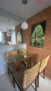 Apartamento 2/4 Semi-mobiliado à Venda no Condomínio Park Suncoast | 48 m² | Centro de Lauro de Freitas