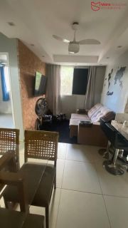 Apartamento 2/4 Semi-mobiliado à Venda no Condomínio Park Suncoast | 48 m² | Centro de Lauro de Freitas