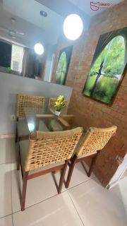 Apartamento 2/4 Semi-mobiliado à Venda no Condomínio Park Suncoast | 48 m² | Centro de Lauro de Freitas