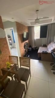 Apartamento 2/4 Semi-mobiliado à Venda no Condomínio Park Suncoast | 48 m² | Centro de Lauro de Freitas