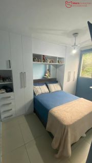 Apartamento 2/4 Semi-mobiliado à Venda no Condomínio Park Suncoast | 48 m² | Centro de Lauro de Freitas