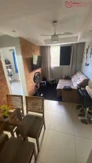 Apartamento 2/4 Semi-mobiliado à Venda no Condomínio Park Suncoast | 48 m² | Centro de Lauro de Freitas