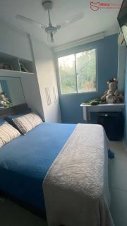 Apartamento 2/4 Semi-mobiliado à Venda no Condomínio Park Suncoast | 48 m² | Centro de Lauro de Freitas