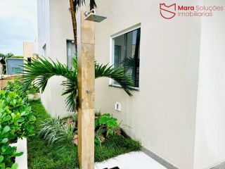 Casa 4 Quartos com 2 Suítes, Piscina e Porteira Fechada em Ipitanga | 180 m² | 2 Minutos da Praia