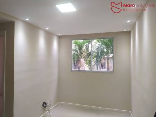 Apartamento térreo a venda em Abrantes,  condomínio com infraestrutura de lazer e segurança.