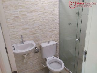 Apartamento térreo a venda em Abrantes,  condomínio com infraestrutura de lazer e segurança.