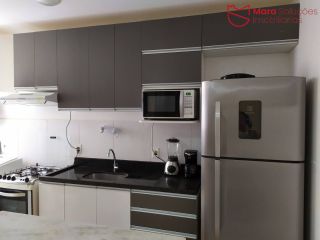 Apartamento térreo a venda em Abrantes,  condomínio com infraestrutura de lazer e segurança.