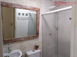 Apartamento térreo a venda em Abrantes,  condomínio com infraestrutura de lazer e segurança.