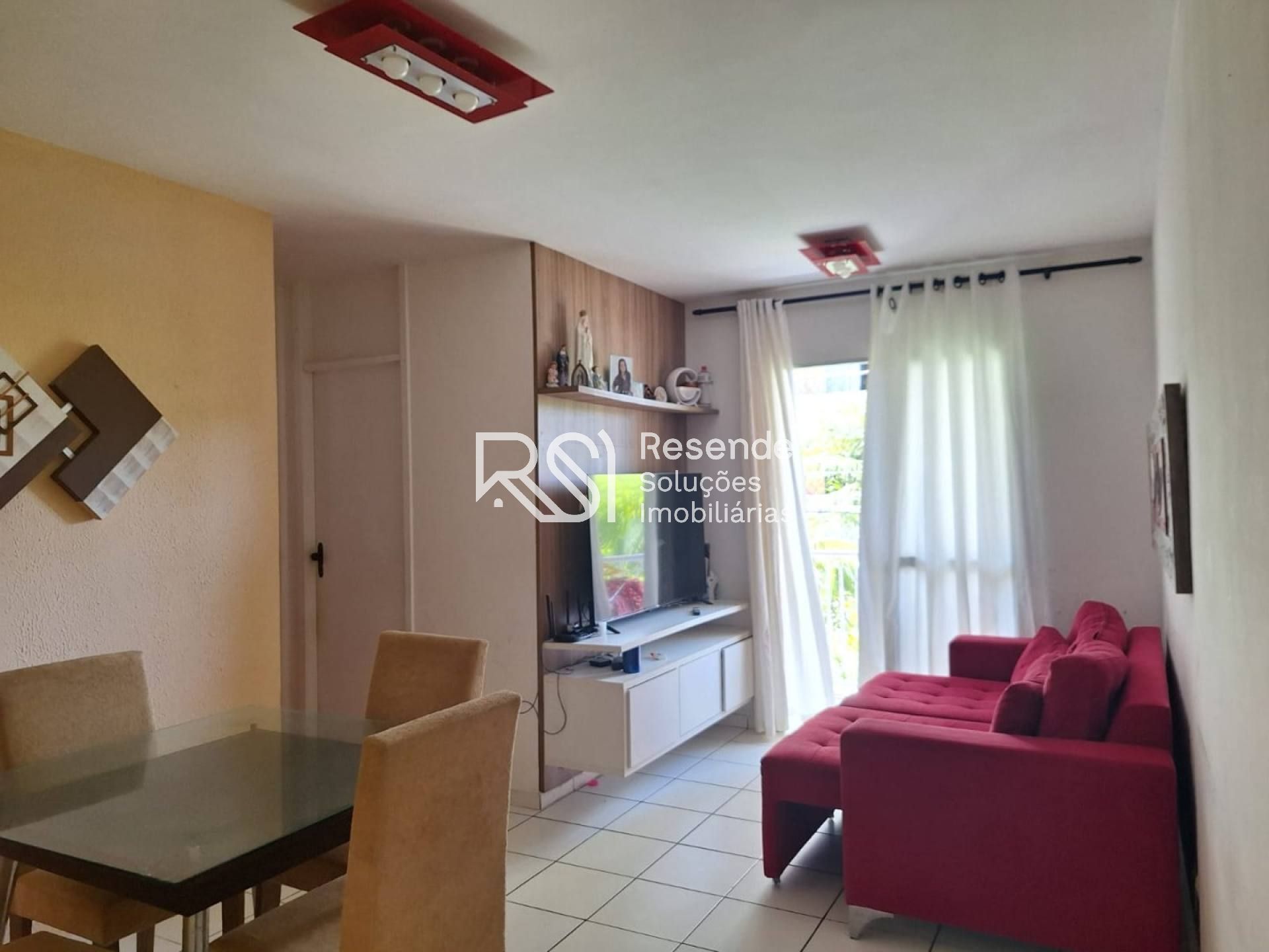 Apartamento Para Vender no Condomínio Vila Bella com 2 quartos 1 suítes no bairro Serraria  em Maceió