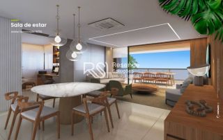 Apartamento Para Vender com 4 quartos 4 suítes no bairro ponta verde em Maceió