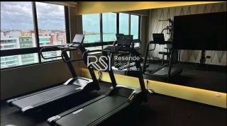 Apartamento Para Vender NO Edifício Smart Stay com 2 quartos 1 suítes no bairro ponta verde em Maceió