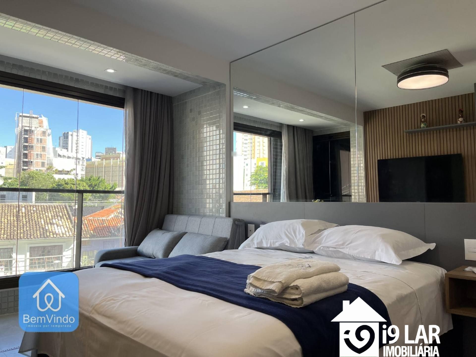 Posição Privilegiada na Barra: Studio Nascente e Mobiliado no ZN Barra