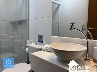 Conforto e Sol da Manhã na Barra: Invista neste Studio Nascente e Mobiliado no ZN Barra