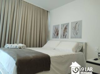 Viva nas Alturas da Barra: Studio Mobiliado em Andar Altíssimo no ZN Barra