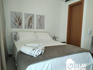Viva nas Alturas da Barra: Studio Mobiliado em Andar Altíssimo no ZN Barra
