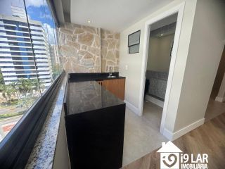 Sofisticação e Conforto no Alphaville 1 – Apartamento 2/4 com Duas Suítes e Área Gourmet.
