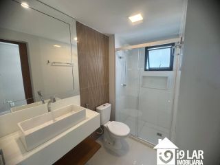 Sofisticação e Conforto no Alphaville 1 – Apartamento 2/4 com Duas Suítes e Área Gourmet.