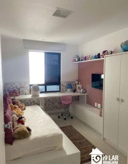 Espaço e Conforto na Pituba: Apartamento Nascente de 3 Suítes e 113m² no Vila Romana