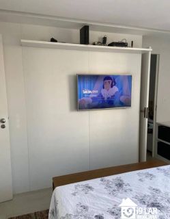 Espaço e Conforto na Pituba: Apartamento Nascente de 3 Suítes e 113m² no Vila Romana