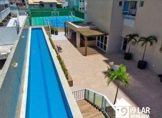 Viva em um Resort em Armação: Apto 3/4 com Suíte, 113m² e 3 Vagas de Garagem Soltas!