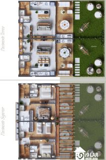 Village 2 Suítes com Garden Privativo em Imbassaí – Conforto, Lazer e Exclusividade.