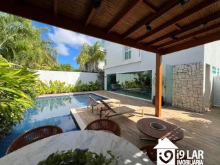 Luxo e Espaço no Alphaville 2: Casa Novíssima com 4 Suítes, 500m², Energia Solar e 7 Vagas