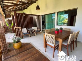Duplex Pé na Areia no Mamont — 3 Suítes, Vista Mar e Infraestrutura Resort.