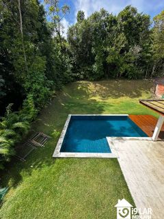 Sofisticação e Lazer em Praia do Forte: Casa de 5 Suítes com Piscina Espetacular no Ilha dos Pássaros