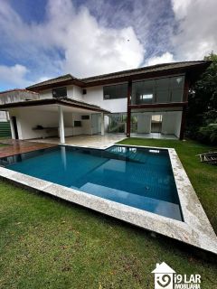 Sofisticação e Lazer em Praia do Forte: Casa de 5 Suítes com Piscina Espetacular no Ilha dos Pássaros