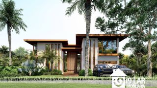 Luxo e Amplitude em Praia do Forte: Casa de 5 Suítes com 402m² no Exclusivo Ilha dos Pássaros