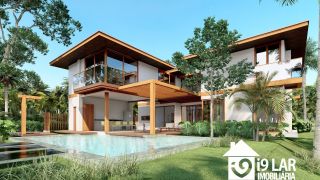 Luxo e Amplitude em Praia do Forte: Casa de 5 Suítes com 402m² no Exclusivo Ilha dos Pássaros