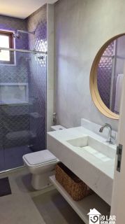 Refúgio de Luxo em Praia do Forte: Casa Design com 6 Suítes, Piscina de 65m² e Privacidade Absoluta