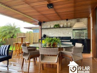 Seu Paraíso Particular em Praia do Forte: Casa Mobiliada e Decorada com 6 Suítes no Condomínio Piscinas Naturais